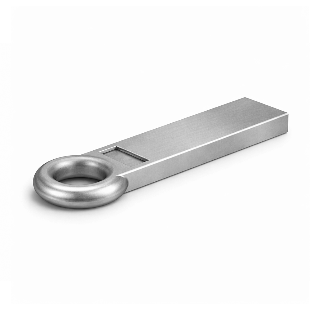 STRAIGHT TRAILER HITCH EYE